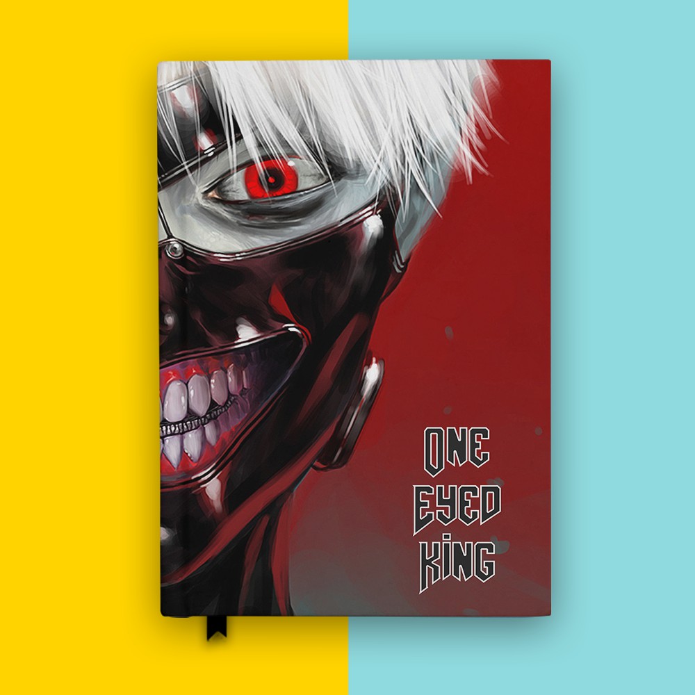 

Notebook Kaneki Tokyo Ghoul 2 Face Anime Cosplay Buku Tulis Hardcover Jurnal Custom