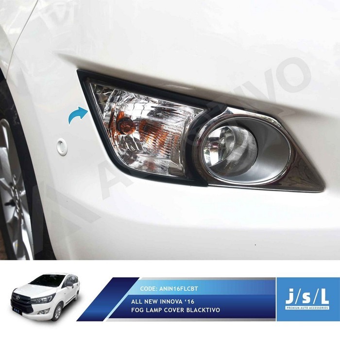 New JSL JSL Cover Fog Lamp Innova Reborn Blacktivo Black Doff