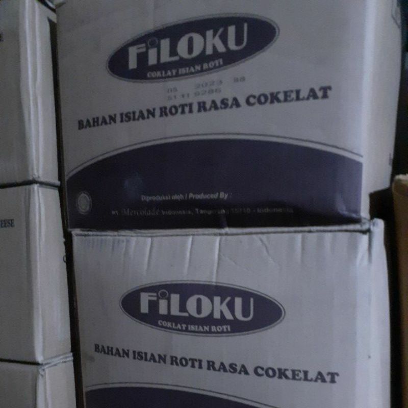 Filoku Coklat Filling (1 karton )