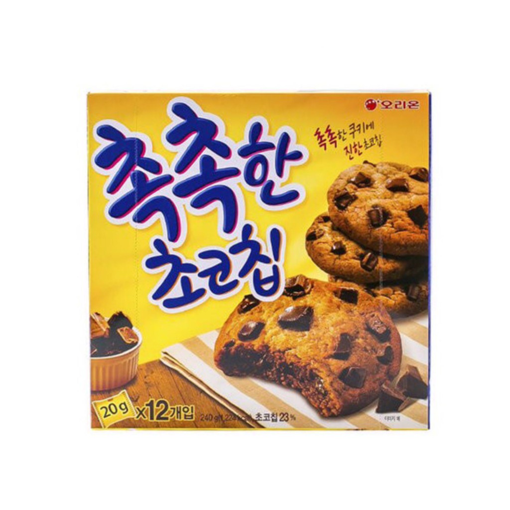 

Orion Soft Choco Chip Cookie 240g - Cookies Coklat - Makanan Korea