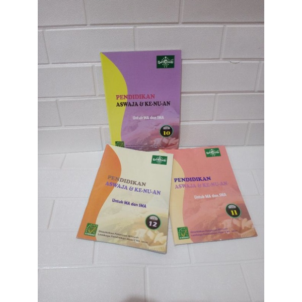 Buku Pendidikan Aswaja & Ke-NU-an Jenjang MA/SMA