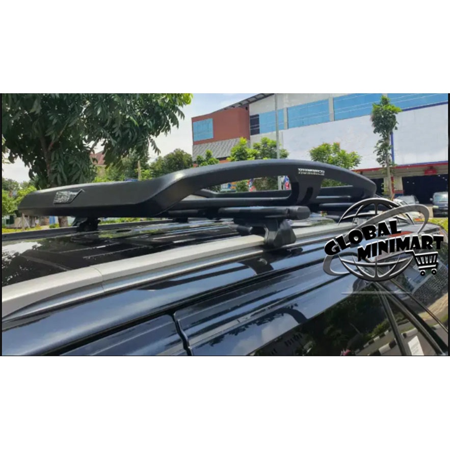 PAKET CROSS BAR JEPIT ROOF RAIL + RACK HUMMER ALL NEW TERIOS 2018 - 2021 GM