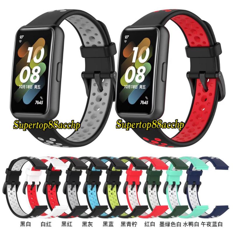 Tali Jam Strap Huawei Band 7 2022 - Nike Rubber Silikon Sporty