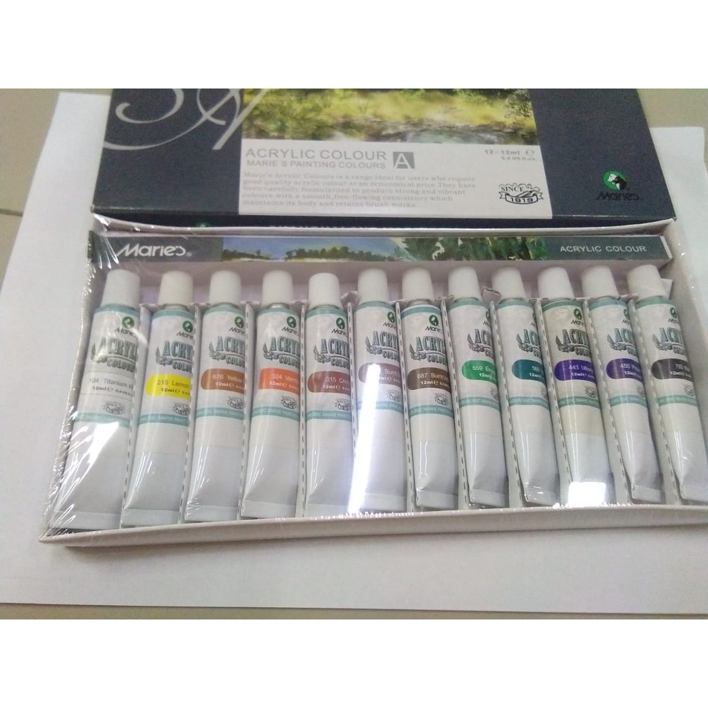 

MARIES OIL ACRYLIC 12C - 12ML