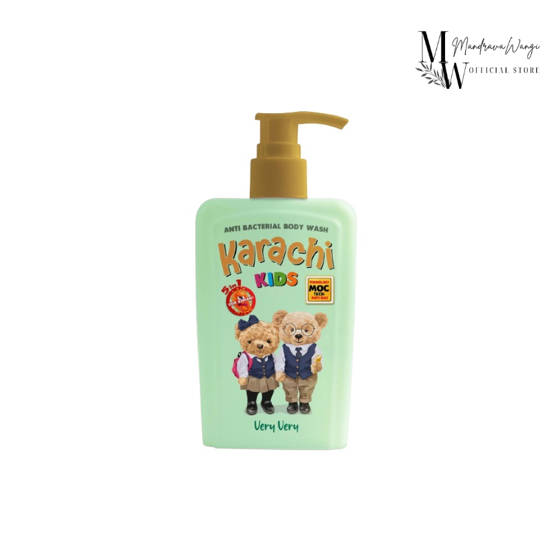 Karachi Kids Anti Bacterial Body Wash 250ml Very Very Melon Squash