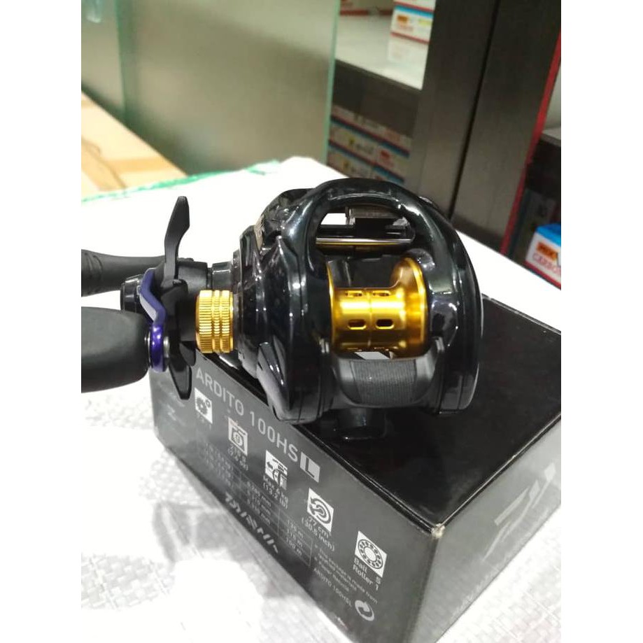 Reel Baitcasting Daiwa Ardito 100 HSL T-Wing System