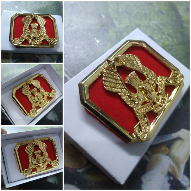 brevet wing pin baret hub perhubungan tni ad
