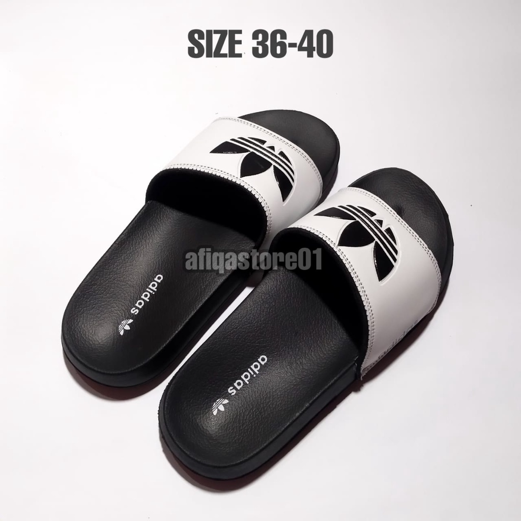 Sandal Casual Pria Wanita Slip On Slide Karet Anti Slip