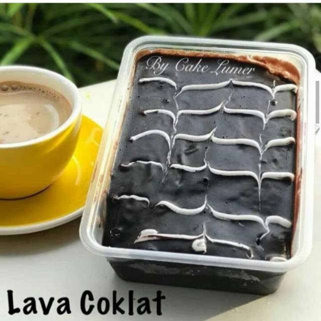 

Cakelumer lava coklat lava grean tea