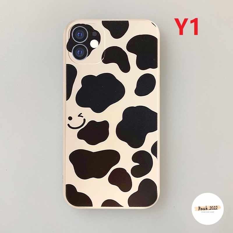 Soft Case TPU Motif Garis Sapi Untuk Oppo A96 A95 A93 A92 A74 Reno 7 6 5 5F 4F 4Lite A16K A15s A5s A1k A11K A76 A72 A55 A54 A53 A35 A33 A3 A53 A15