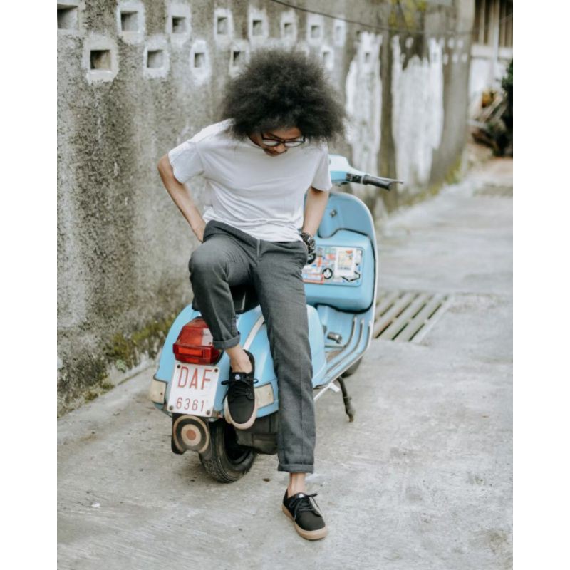 NERO OLIVE GUM |WOLF x HEROES| Sepatu Lokal Shoes Local Pride HEROES NERO OS Low Cut Olive Gum