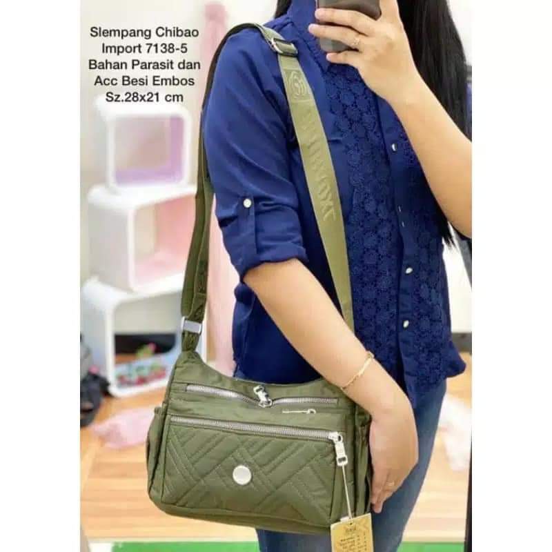 Chibao Slempang 7138 size 28x10x20 cm