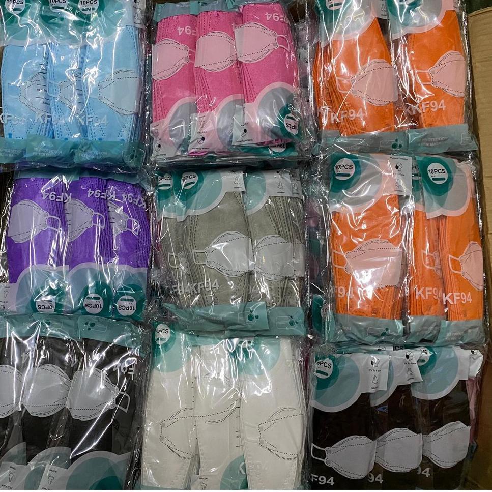 ✰BIG SALE✰ MASKER 3D PROTECTION FILTER MASK KF94 10 PCS/ MASKER KF94/ KN94