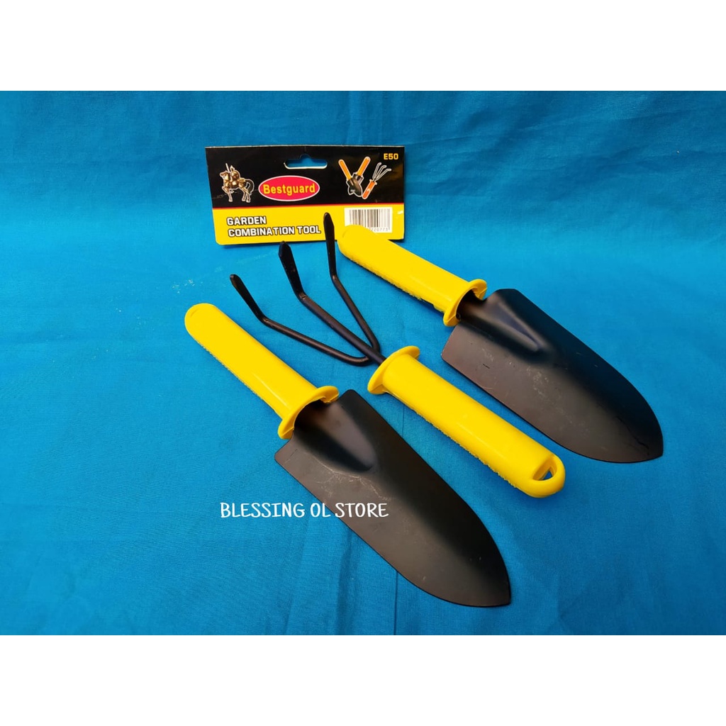 

BESTGUARD GARDEN TOOL SET 3 PCS / ALAT BERKEBUN TAMAN SEKOP MINI MURAH