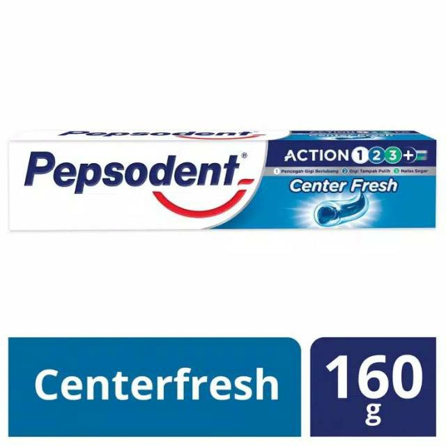 Pepsodent Pasta Gigi Action 123 Center Fresh 160gr