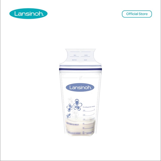 Lansinoh Breastmilk Storage Bags 25sheets / 50sheets / kantong asi/ tempat peyimpanan asi / perlegkapan menyusui/ kantung asi/ bka breastmilk/ kantung asu dengan tulisan ml / kantung as dapat ditulis/ double ziplock / kantung asi kunci ganda/ anti tumpah