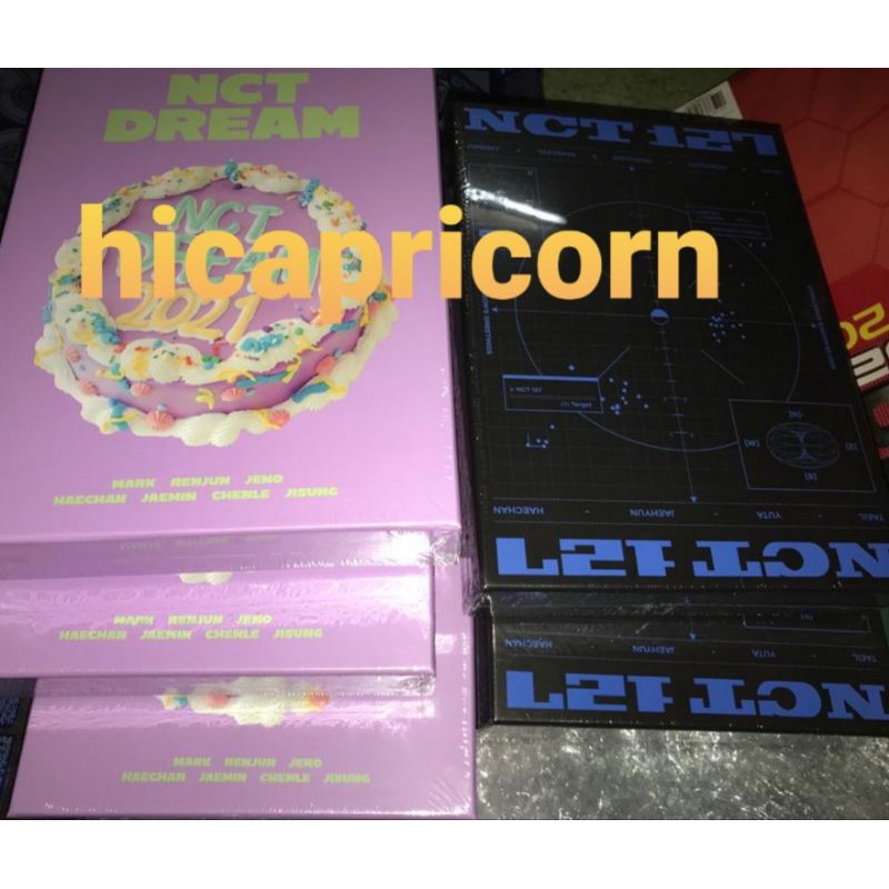 Ready Stock SG Nct Dream & NCT 127 2021 benefit Synnara - Seasons Greetings NctDream & NCT127 2021
