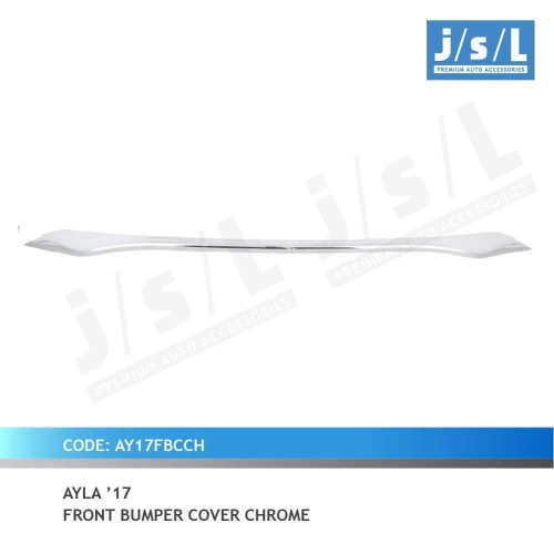 List Bumper Depan New Ayla 2017 Chrome