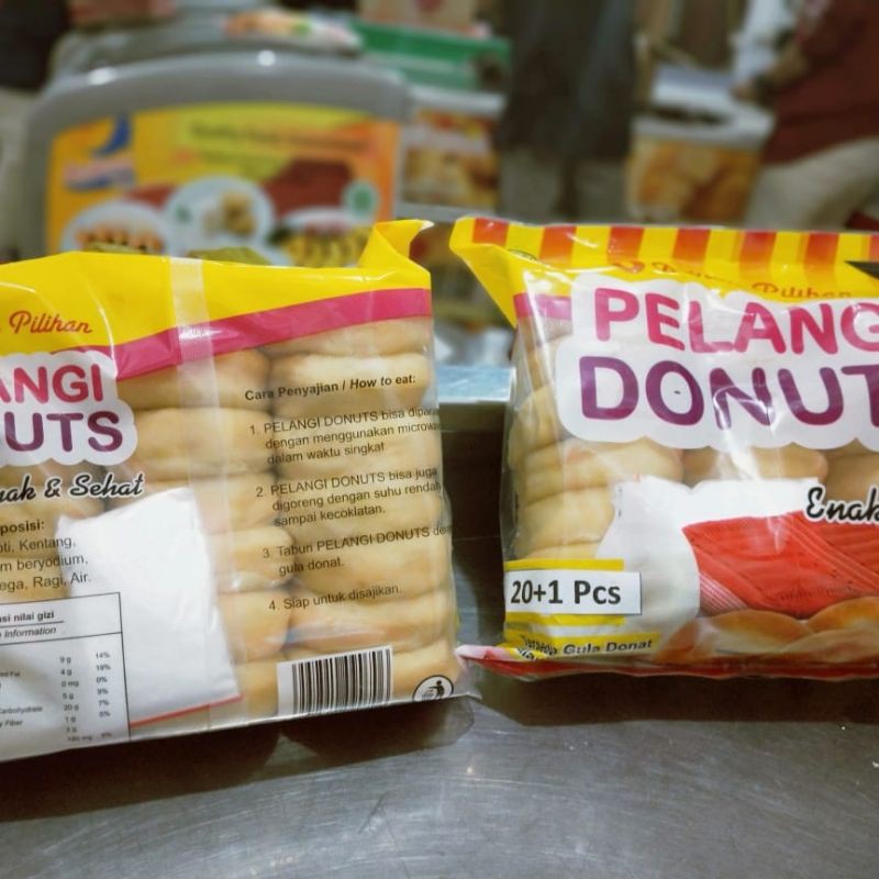 

Donat mini isi 21 Pelangi