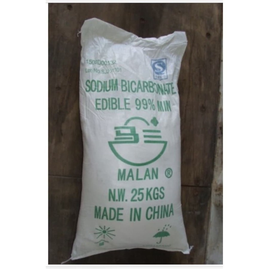 

Soda Kue Malan - Sodium Bicarbonate Malan Food Grade 25kg - Gosend/Grab Only!!!