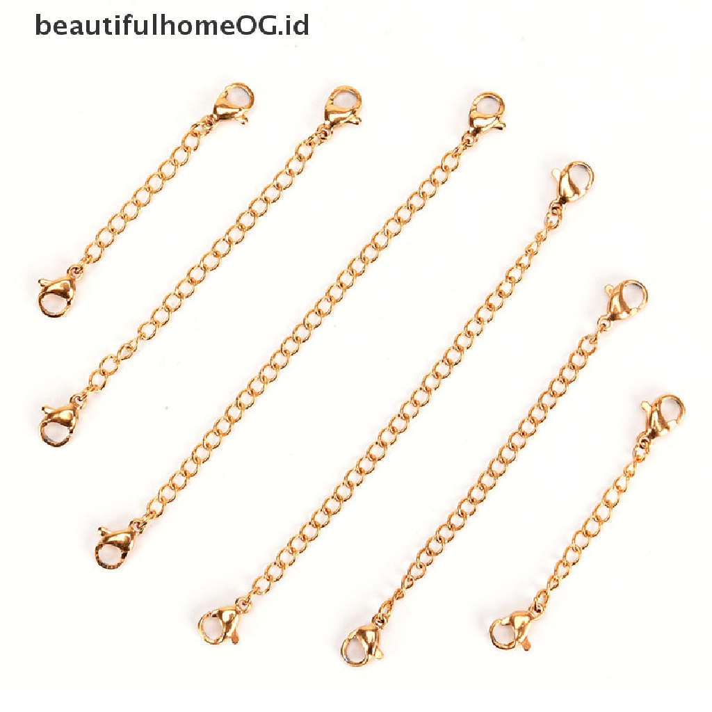 Rantai Extender Tail Links Untuk Membuat Perhiasan Kalung Gelang Dan Anting