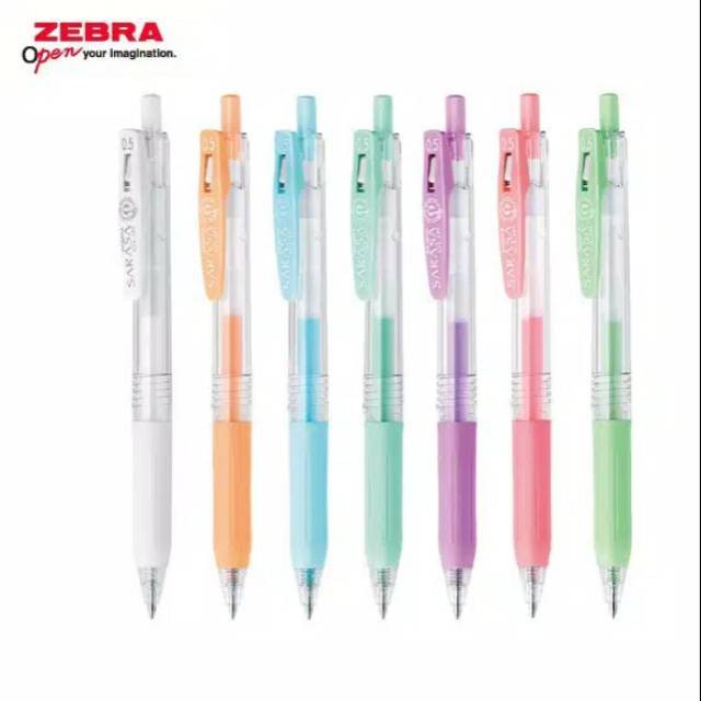 

Zebra Pulpen Sarasa Milky 05