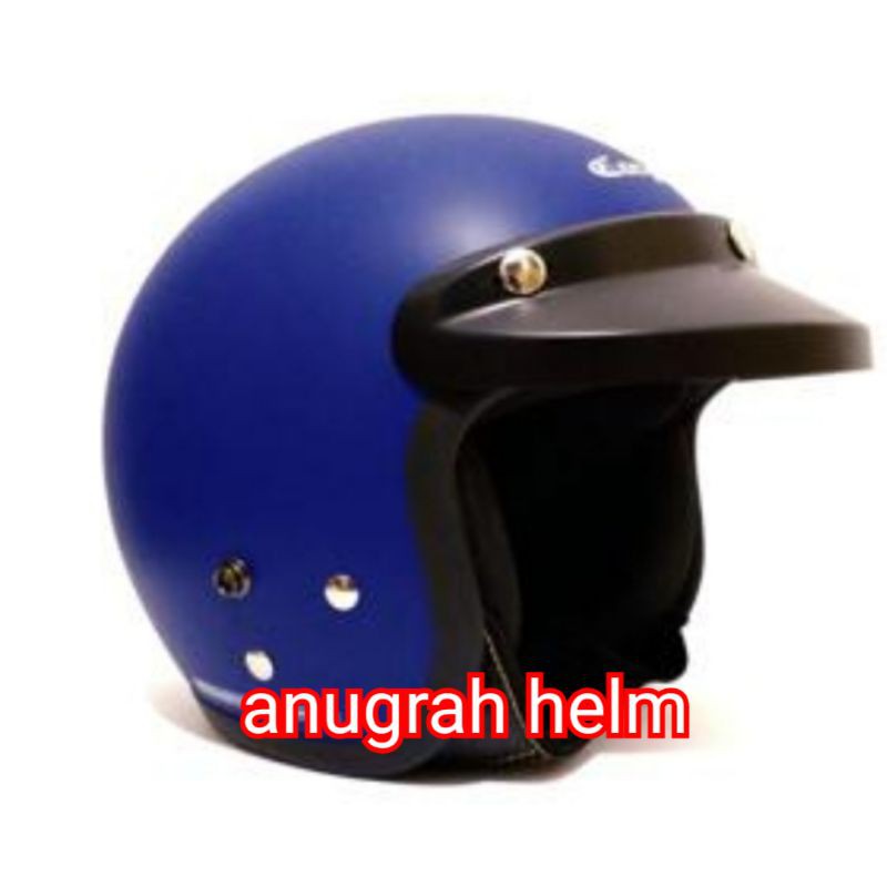 HELM CARGLOSS CFM RETRO BIRU DOFF