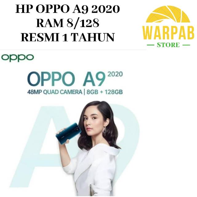 CUCI GUDANG PROMO HP MURAH TERBARU HP OPPO A9 2020 8/128 GB - OPO A 9 RAM 8GB INTERNAL 128GB -