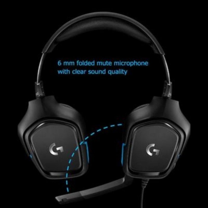 Headphone I Headset Gaming Logitech G431 - Original Garansi 2 Tahun