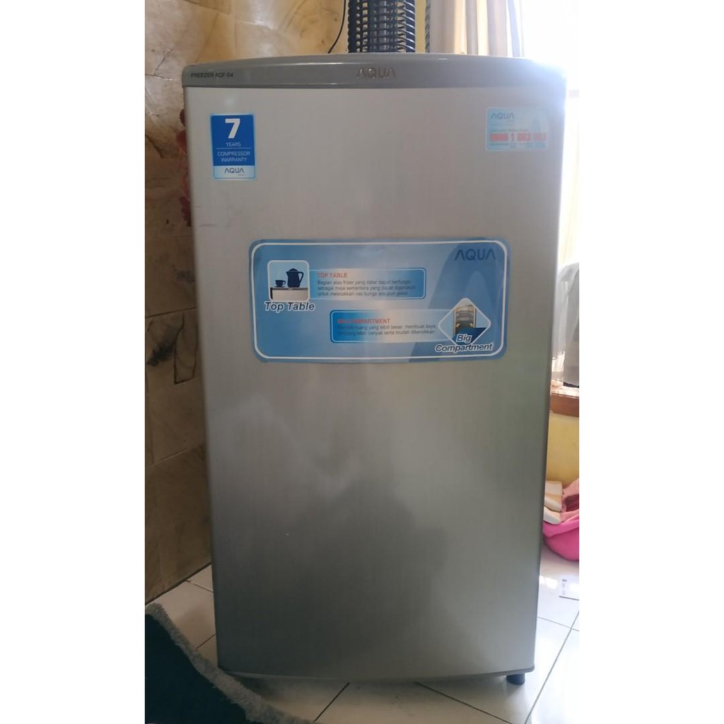 Freezer Aqua Sanyo S4 4 Rak Garansi 7th