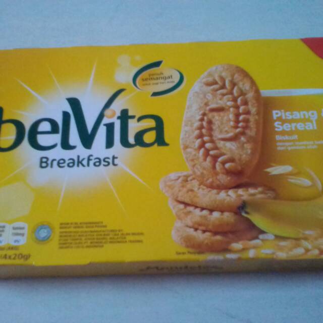 belvita breakfast rasa Pisang & sereal