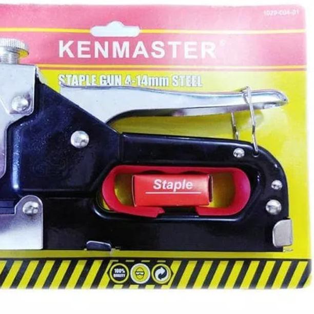 

♭∩ Staples Tembak - Gun Staple KENMASTER 4-14mm - Stapler Gun Besar. ☡