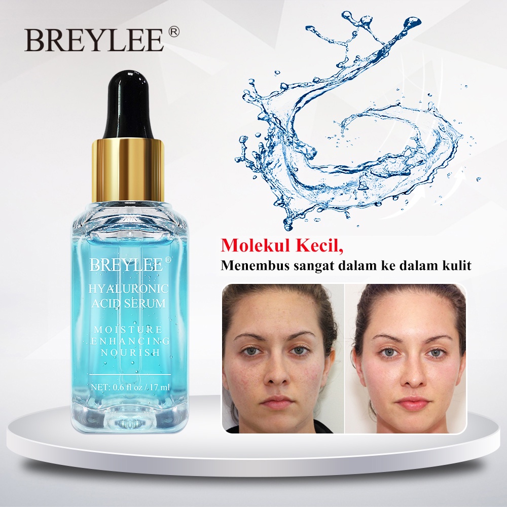 BREYLEE Hyaluronic Acid Essence Melembabkan-Melembabkan / Anti Penuaan /  Meningkatkan Elastisitas Kulit / Mengembalikan Kesehatan Kulit / Mudah Menyerap Facial Essence yang Lembut/Secara Efektif Dapat Memecahkan Masalah Menghidrasi Kulit Kering Ku