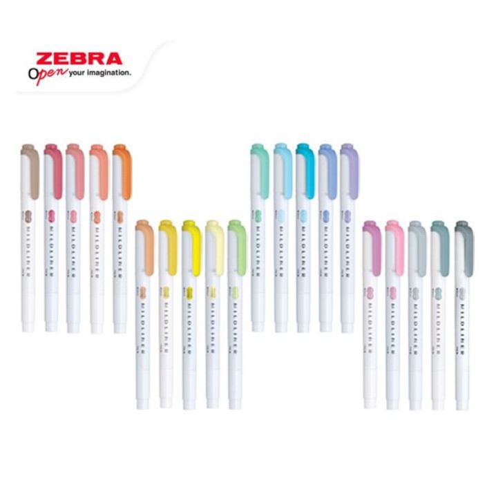 

Zebra Mild Liner WKT7 - Double Sided Highlighter