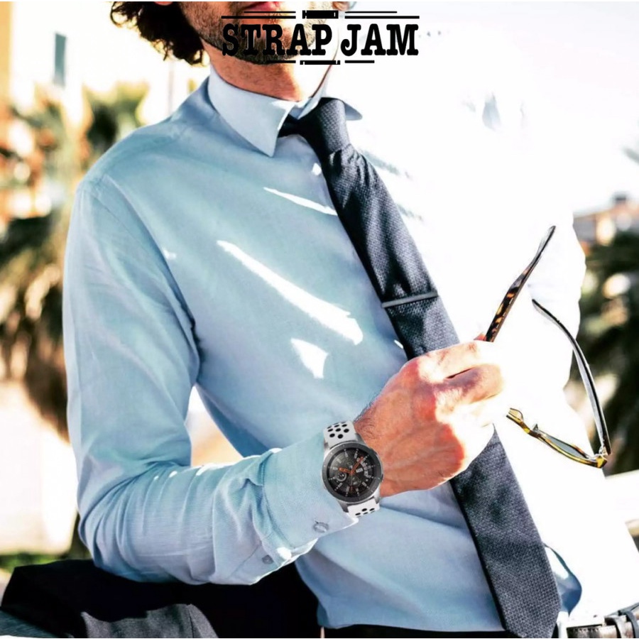 NKL Tali Jam 20mm Watch Strap Eggel Tempo 1 / Tempo 2 - Nike Rubber Silikon Sporty