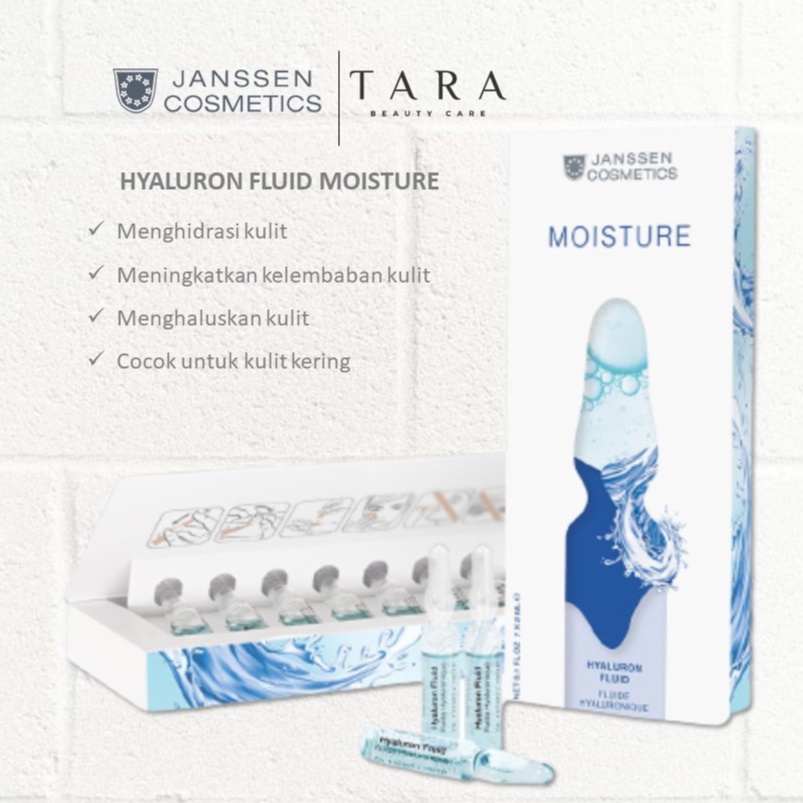 Jual JANSSEN COSMETICS Ampoules Hyaluron Fluid (Moisture) Shopee