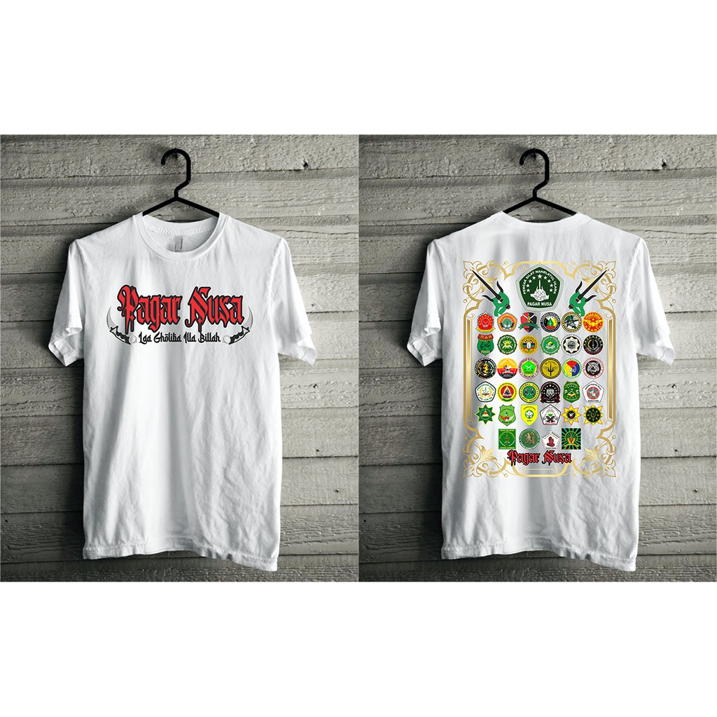 Kaos Pagar Nusa Satu Aliran-Kaos Pagar Nusa Putih