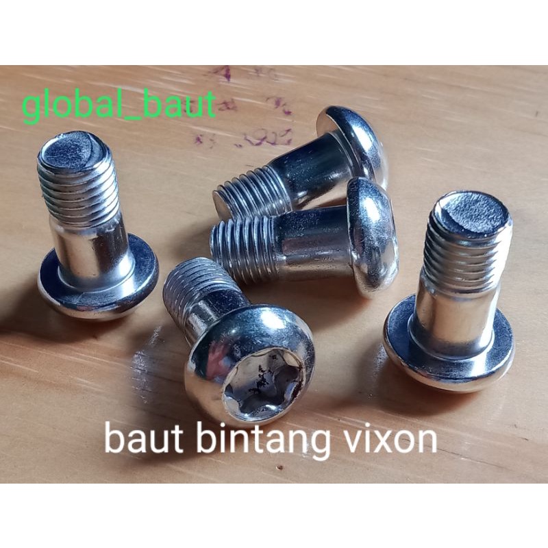 baut bintang rem dis 10 x 20