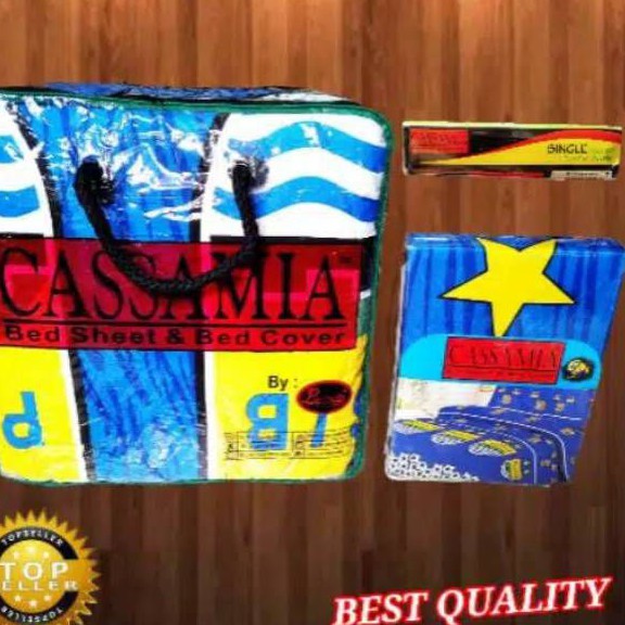 Bedcover persib no. 3 simgle murah original 120x200cm