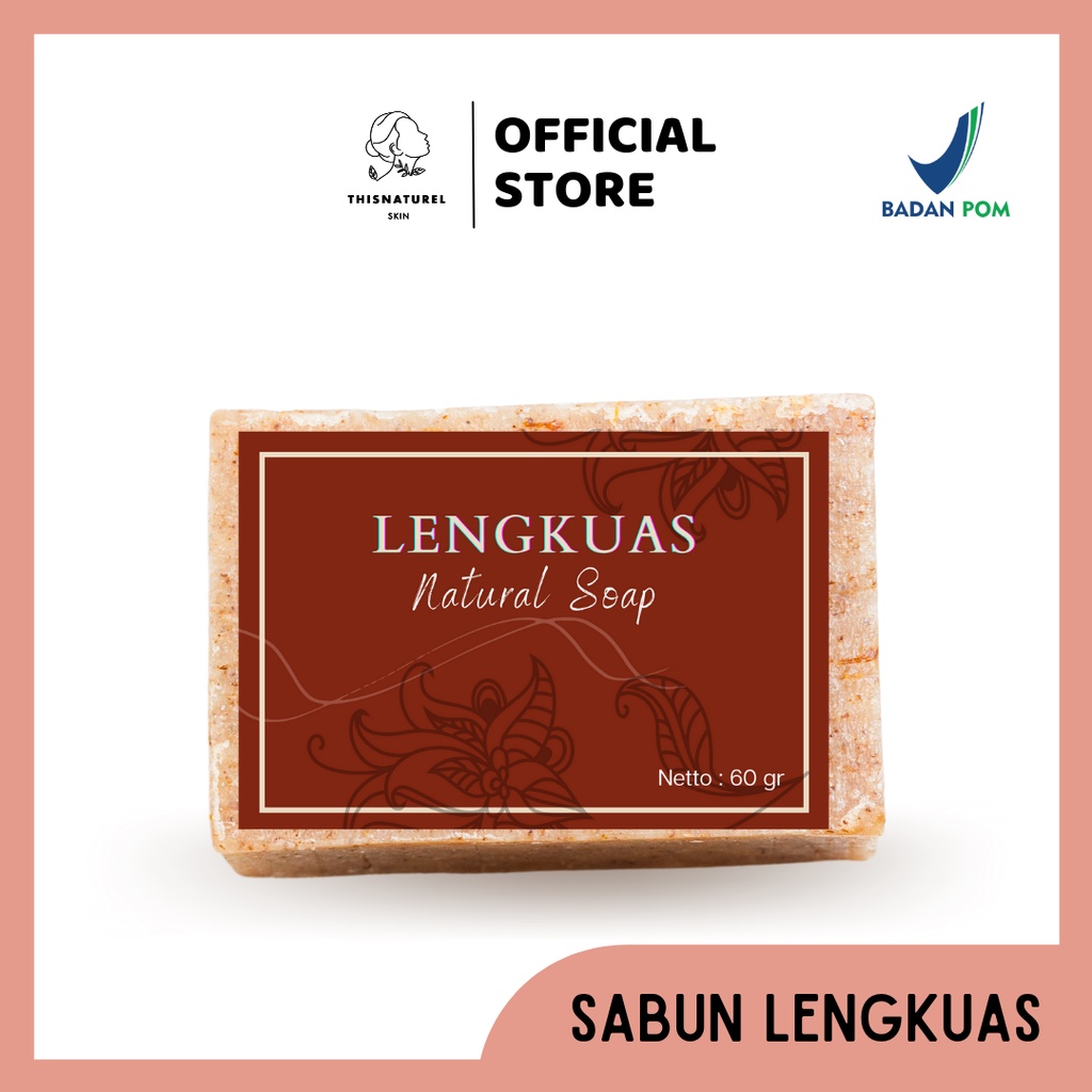 Sabun Lengkuas - Sabun Natural Herbal BPOM untuk Gatal Panu Jamur