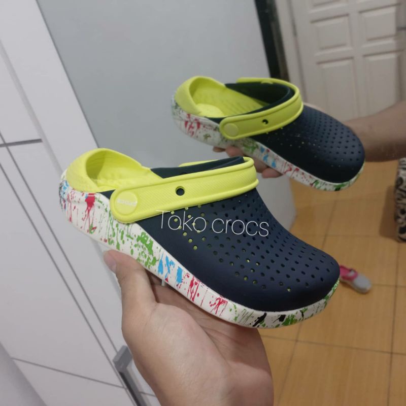 Crocs literide motif anak anak / Sandal anak crocs literide kid's