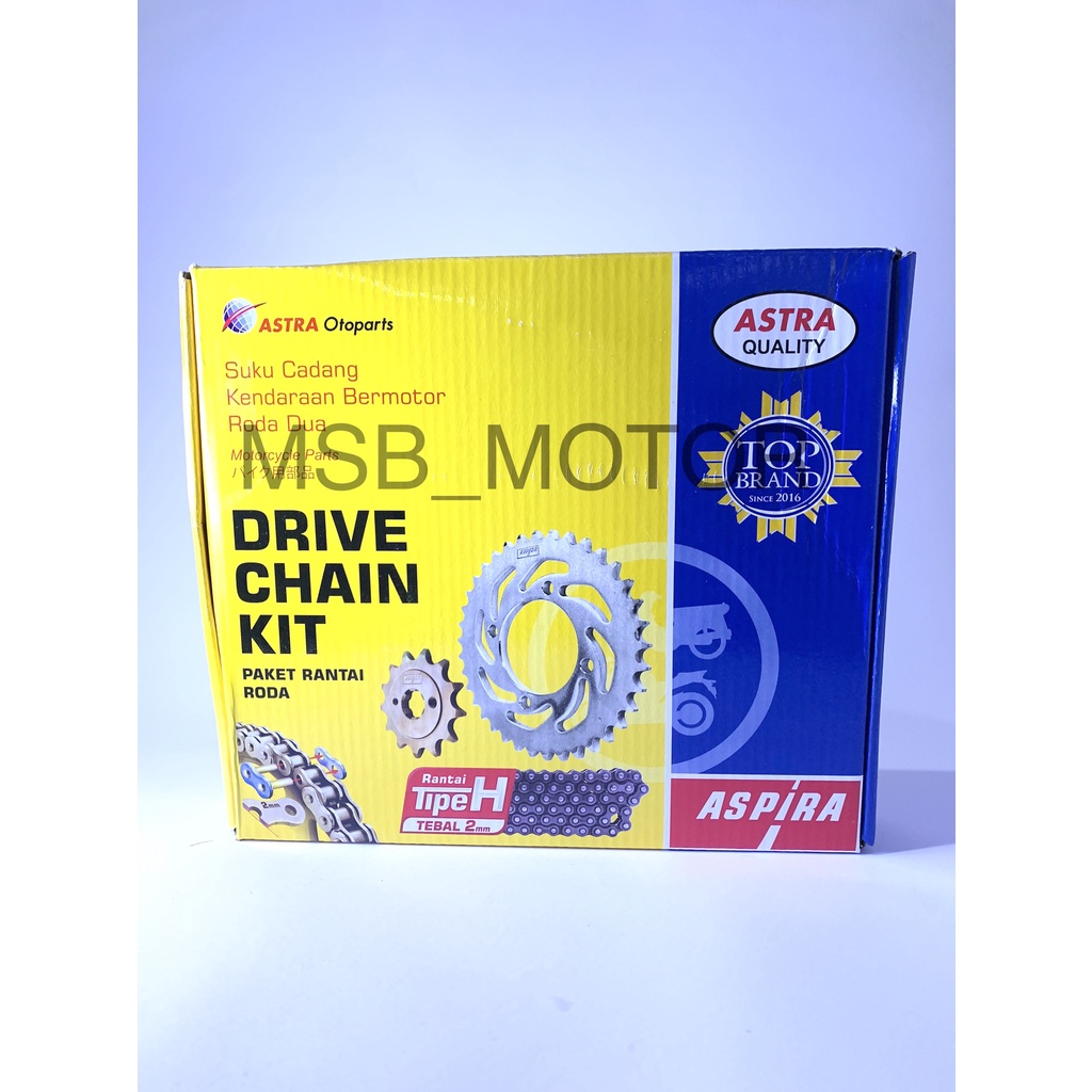 Paket Gear Set ASPIRA HONDA SUPRA FIT NEW REVO LAMA SUPRA X 125