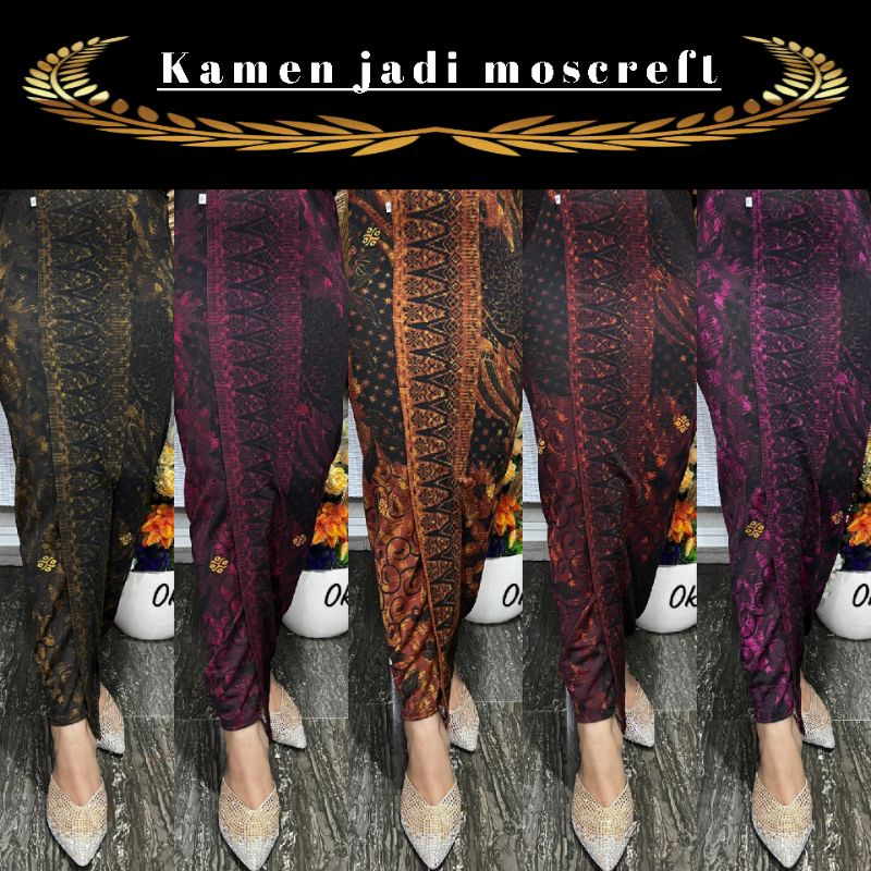 Kamen jadi moscref batik / bawahan kebaya / rok bali