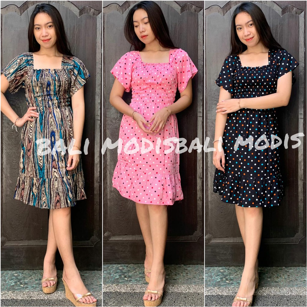 DRESS KERUT TANGAN BALI