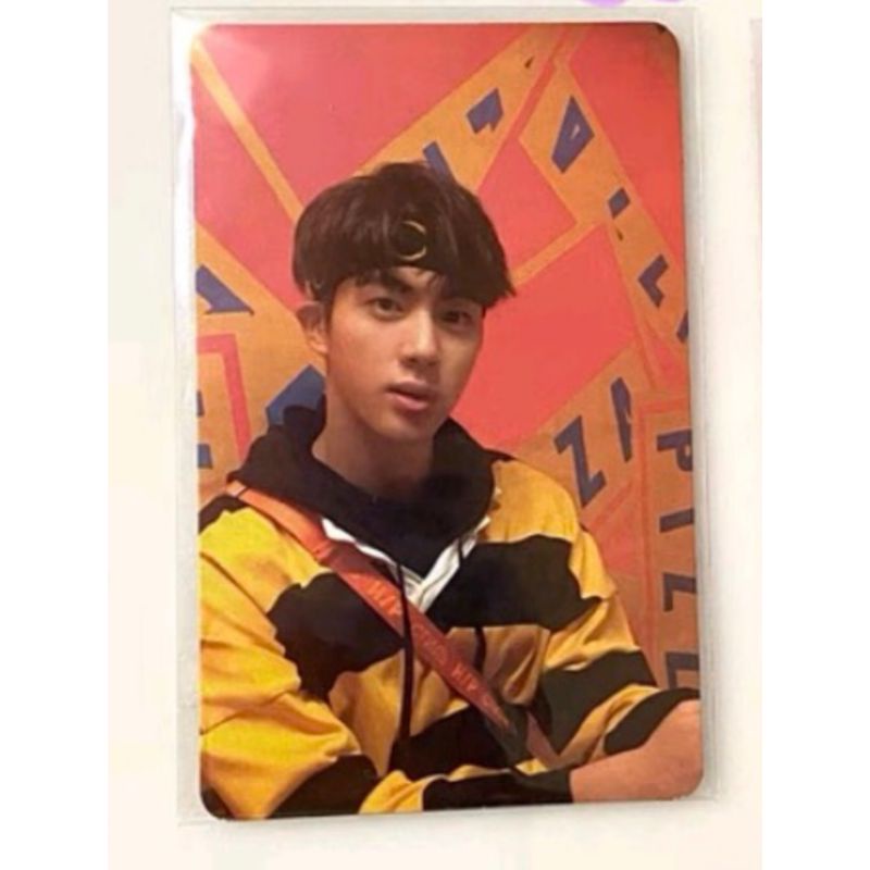 Pc/photocard jin/seokjin pizza her E (BOOKED)