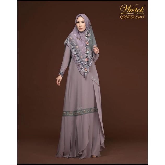Qonita syar'i By Wiwiek Muslimah UK XL