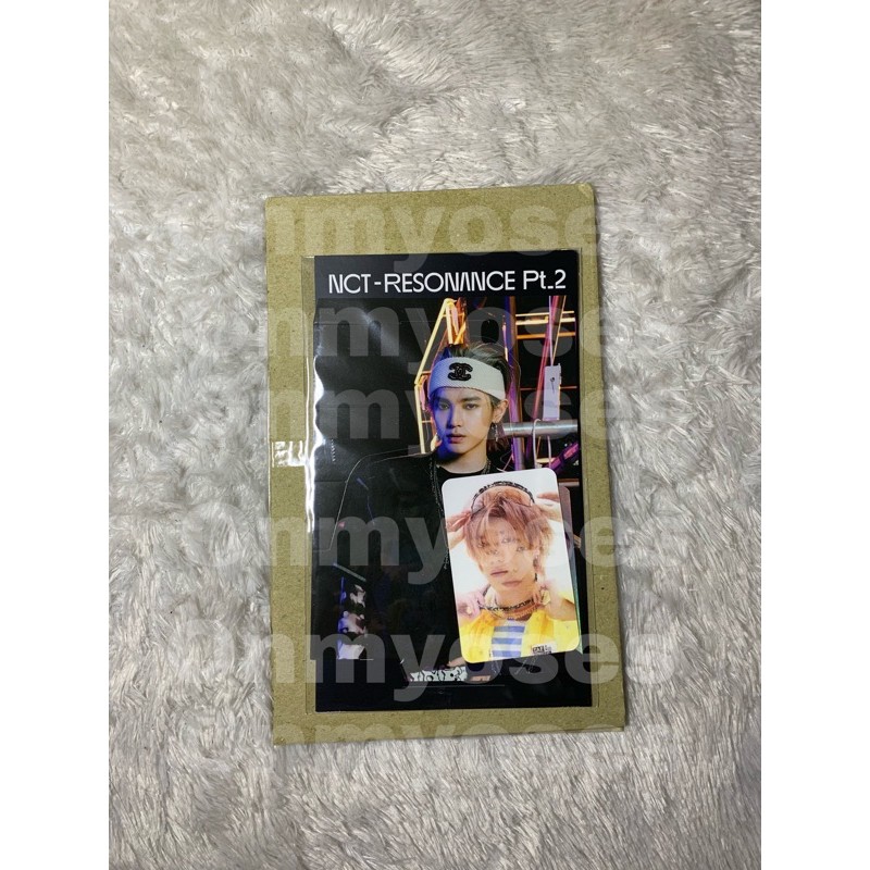 NCT Resonance pt.2 standee holo lenti taeyong sealed
