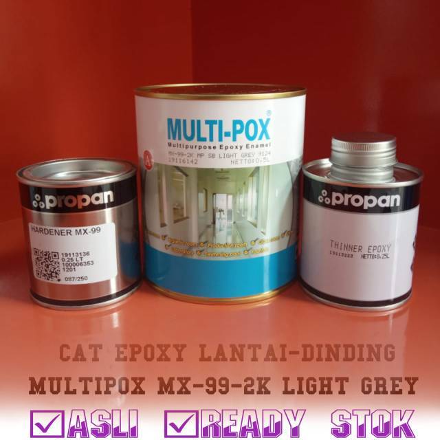  CAT  EPOXY MULTIPOX  MX 99 LIGHT GREY 1LS P JAWA SUMATERA 