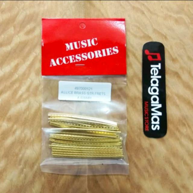 Fret gitar akustik kuningan