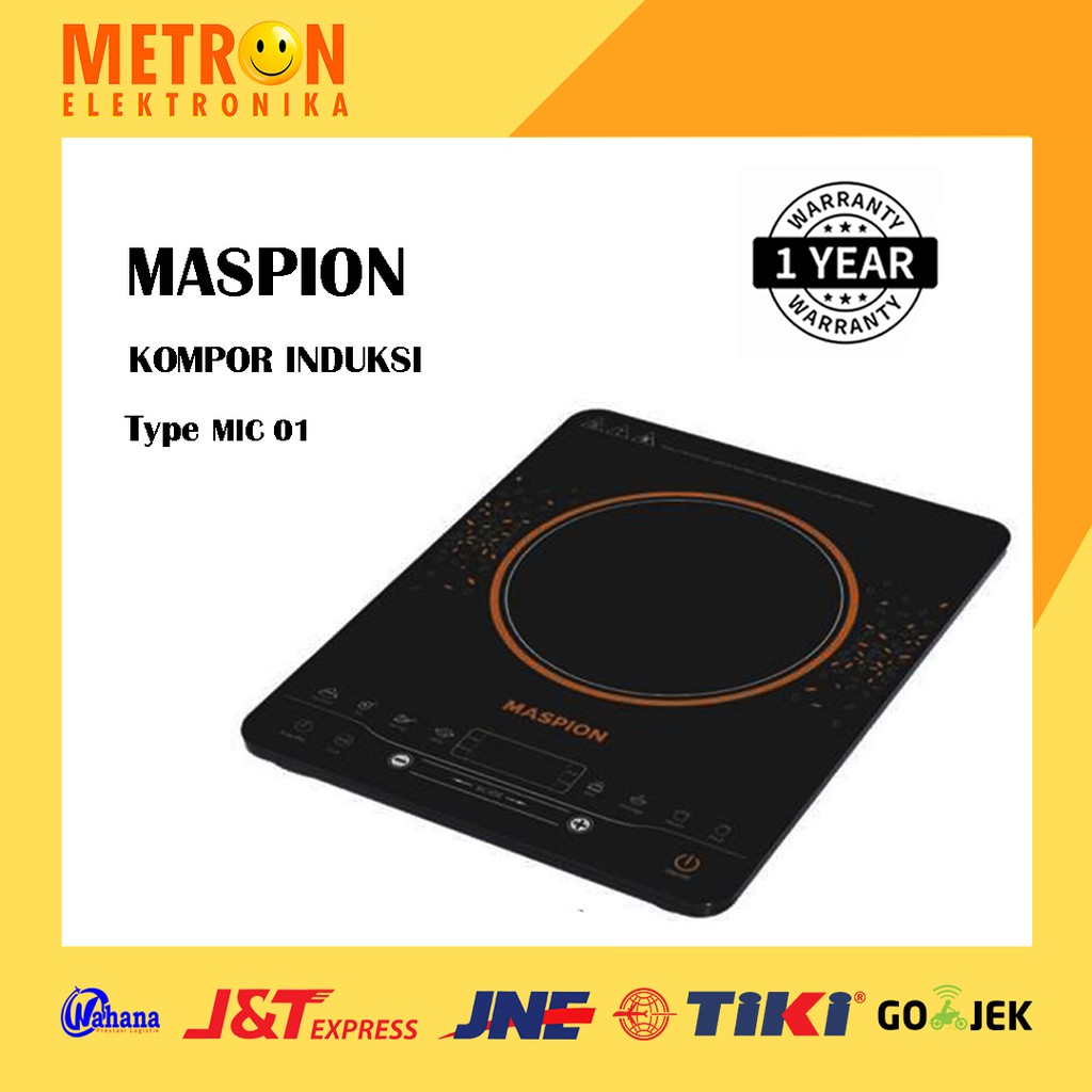 MASPION MIC 01 KOMPOR INDUKSI / INDUCTION COOKER / MIC01